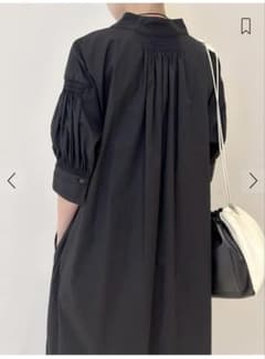 トゥモローランド/EDITION/ピンタックバルーンスリーブワンピース/36 m28082161171_1.jpg?1782181064