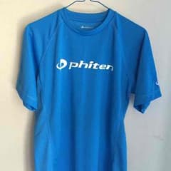 ファイテン phiten Tシャツ Mサイズ 水色のサムネイル