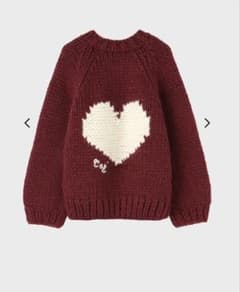 THE TOÉ Dresden Heart Knit / ニット thetoeのサムネイル