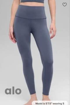 alo yoga 7/8High-Waist Airbrush Legging - メルカリ