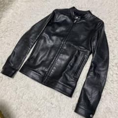 【Rick Owens】 16SS カウレザー シングルライダース size46のサムネイル