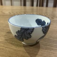 源右衛門窯　 染濃根菜図　飯碗4個セット 希少　　舘林源右衛門【新品未使用】 源右衛門窯 舘林源右衛門作 染付根菜図 お飯碗 未使用 - メルカリ