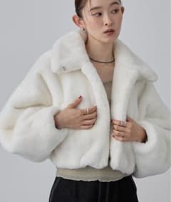 【nui nullu】2WAYショートファージャケットのサムネイル
