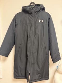 UNDER ARMOUR アンダーアーマー ベンチコートブラック(YXL)160のサムネイル