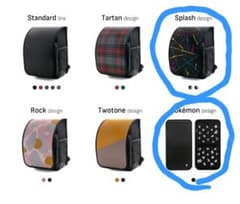 自由なランドセル ノロッカ 本体とフラップ2つセット 新品未使用未開封のサムネイル