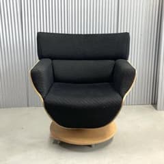 冨士ファニチア】 Tapio タピオ パーソナルチェア 回転式 木製フレーム