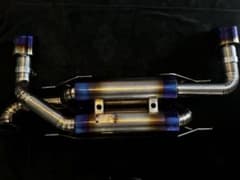 【状態A送料無料】アカガキレーシング 86 BRZ ワンオフフルチタンマフラー 状態A送料無料】アカガキレーシング 86 BRZ ワンオフフルチタン