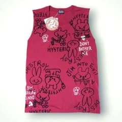 HYSTERIC GLAMOUR 落書きラビット　ノースリーブ　タンクトップ F HYSTERIC GLAMOUR 落書きラビット ノースリーブ タンクトップ F - メルカリ