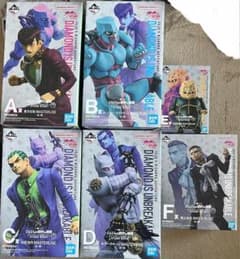 ド*グ様 ジョジョの奇妙な冒険 一番くじ　セミコンプリートセット