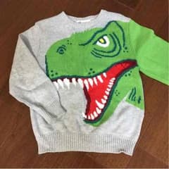 美品★H&M キッズニット。98-104のサムネイル