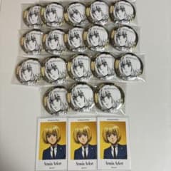 進撃の巨人 アルミン 缶バッジ スナップ風カード wit studio - メルカリ