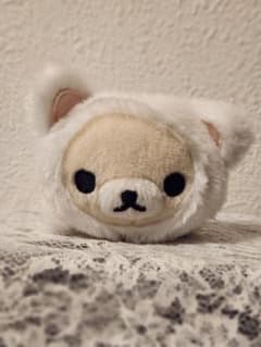코릴락쿠마 한가로이 고양이 볼 체인 봉제 인형 (2015)
