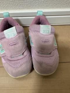 ピンク ベビーシューズ 12.5cm ベルクロ式のサムネイル
