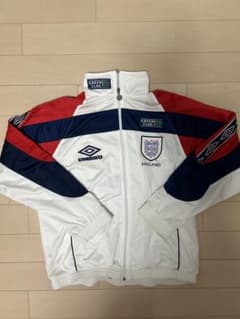 【美品】在原みゆ紀 UMBRO×イングランド代表/トラックジャケットジャージXL 在原みゆ紀着用】UMBRO イングランド代表 トラックジャケット 90s M