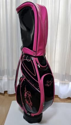 Frantia レディース ゴルフバッグ 黒ピンク キャ ディバッグ Frantia レディース ゴルフバッグ 黒ピンク キャ ディバッグ - メルカリ