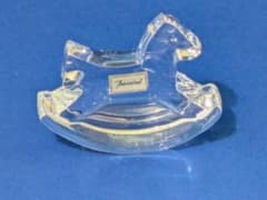 Baccarat バカラ ロッキングホース 馬 置物 クリスタルオブジェ Baccarat バカラ ロッキングホース 馬 置物 クリスタルオブジェ - メルカリ