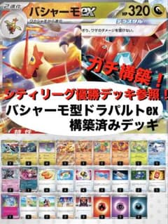 ガチ構築】バシャーモ型ドラパルトex構築済みデッキ - メルカリ
