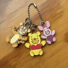 Disney プーさん3点キーホルダー