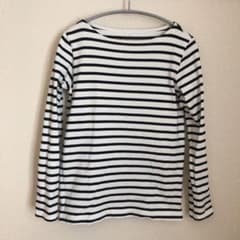 ボーダーカットソー 長袖 Tシャツ☆無印☆のサムネイル