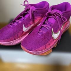 NIKE Nike GT Hustle 3バスケ　シューズ ピンクパープル　28 SALE 値下げ NIKE GT Hustle 3バスケット ピンクパープル28 - メルカリ