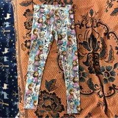 H＆M  アナ雪 総柄 スパッツのサムネイル
