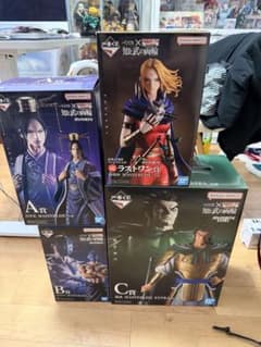 一番くじキングダム 知と武の両輪 A賞B賞C賞ラストワン賞フィギュア