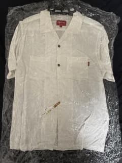 Supreme × Playboy 19SS レーヨンシャツ 白のサムネイル