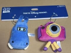 トイストーリー　アトラス　スナッピー　ぬいぐるみチャームのサムネイル