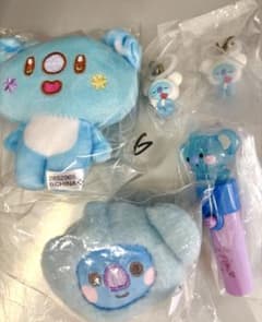 BT21 KOYA 인형 클립 메지루시 후와후와마스코트 RM BTS