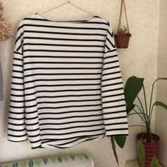 377. 限定お値下げ ボーダーカットソー（7~9分袖）のサムネイル