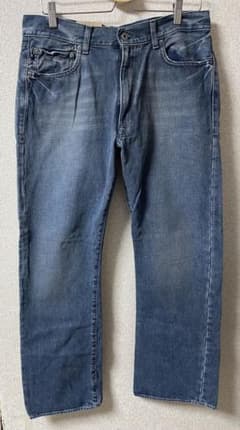 ポロジーンズ ユーズド加工 ブーツカット w33 l32 Y2K 未使用 RRL 