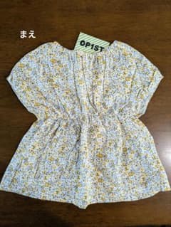 【OPIST 】花柄 半袖ブラウスのサムネイル