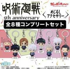 呪術廻戦 5周年 めじるしアクセサリー 全8種 コンプリートセットのサムネイル