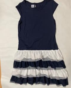 プチバトー ワンピース 150cm 女の子 洋服 ワンピースのサムネイル