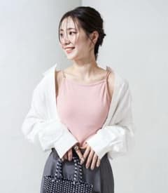 ［FREAK'S STORE］カップ付き ストラップ キャミソールのサムネイル