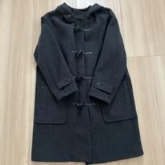 GLOBAL WORK ダッフルコート チャコールグレー Mサイズ　メンズのサムネイル