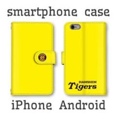 HANSIN Tigers 手帳型スマホケース カバー タイガース 阪神 虎のサムネイル
