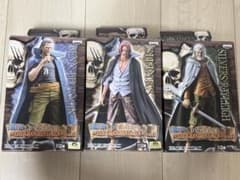 ONE PIECE DXフィギュア シャンクス ベックマン レイリー3種セット ONE PIECE DXフィギュア シャンクス ベックマン レイリー3種セット