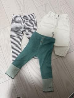ZARA kids 長ズボン レギンス 4本セット 2〜3yearのサムネイル