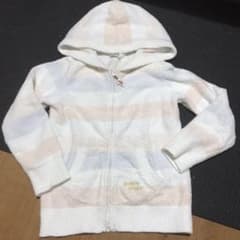 M キッズ ジェラートピケ パーカーのサムネイル