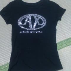 ANNAさん♥A/X黒の半袖Tシャツのサムネイル