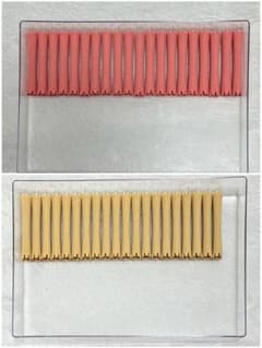 【ピンク】＆【ベージュ】【ロング】20×2本セット　ワインディング　ロッドのサムネイル
