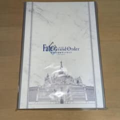 미개봉 fgo 극장판 신성원탁영역 카멜롯 팜플렛 호화판 세트