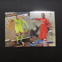 Keylor Navas 축구 카드 2장 세트