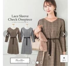 チェック　ワンピースのサムネイル
