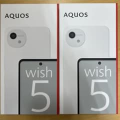 AQUOS wish 5 SH-52F 本体 2台セットのサムネイル