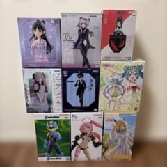 未開封、段ボール発送】プライズフィギュア まとめ売り 9点セット