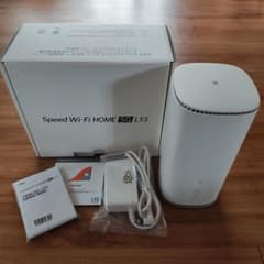 au ZTE Speed Wi-Fi HOME 5G L13 ホワイト - メルカリ
