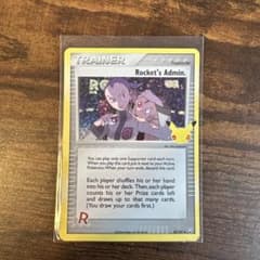ポケモンカード Rocket's Admin. 25周年記念のサムネイル