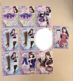 アイカツアンコール 紫吹蘭　9枚セットのサムネイル